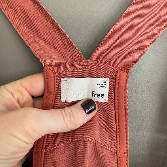 Aritzia Wilfred Free Beatriz Romper Colorado Size Medium Tencel Shortalls Drapey - Picture 8 of 16